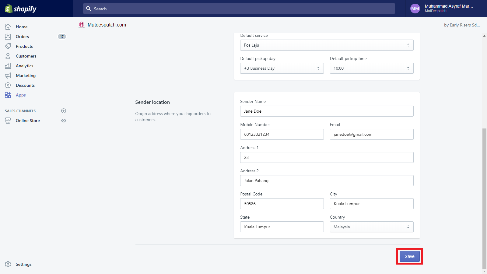 Delyva Integration with Shopify Delyva Integration with Shopify