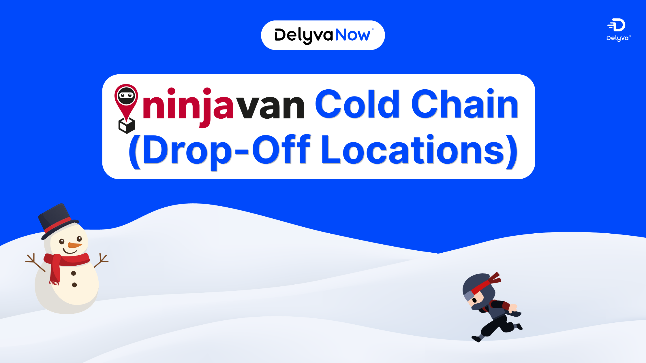 Ninja Van Cold Chain Drop-Off Points (Malaysia)