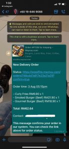Maynuu - Restaurant accept and acknowledge your order