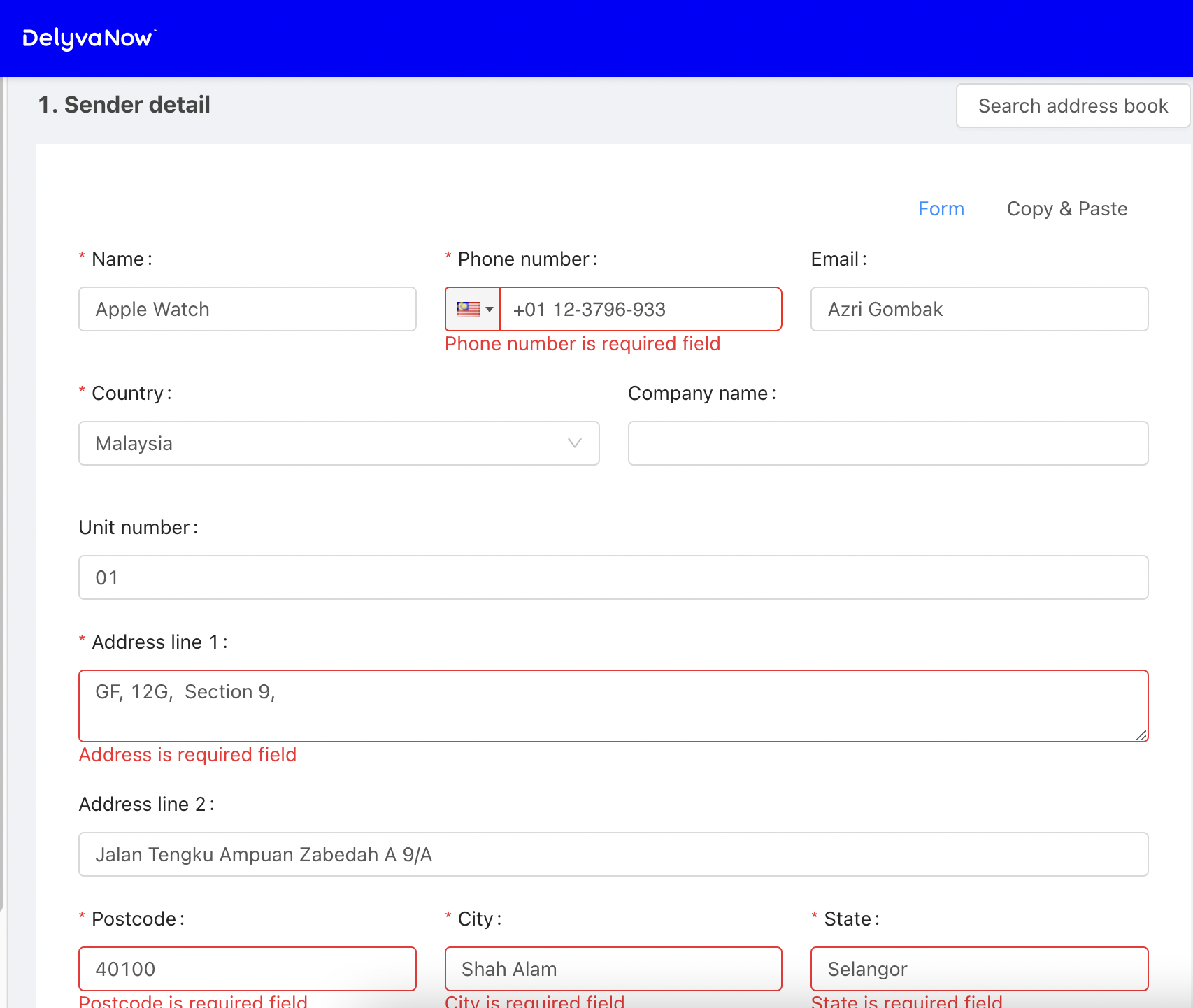 cara pos barang kurier delivery delyva 