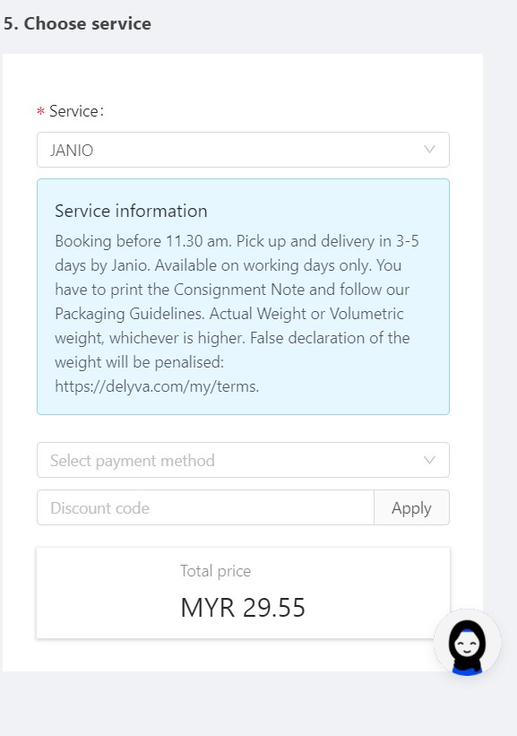 cara pos barang ke luar negara 